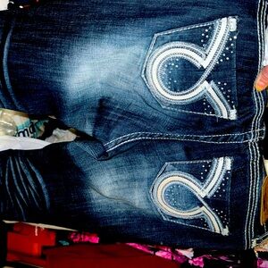 Big Star Women’s Maddie Boot Jeans Size 28 Hemmed (33x 27)